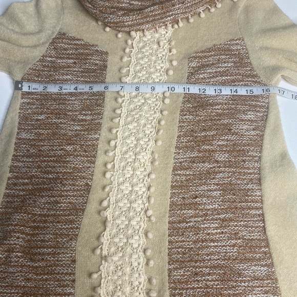 Altar'd State Cowl Neck Knit Sweater Long small - Picture 7 of 10